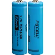 3.7V 800mAh 14500 LI-ION BATTERY 2PK