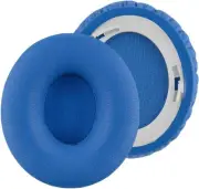 QuickFit Replacement Ear Pads for Beats SoloHD On-Ear Headphones, Blue Memory