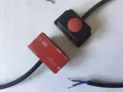 Waterproof push button switch IP68 w/ 3M double sided tape.