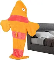 Opilroyn Wearable Blanket Hoodie, Animal Hooded Blanket, Animal Clown Fish Cartoon Blanket with Hood, Cosy Winter Clothing for Adults, Home Wear, Onesie for Sleeping, Reading