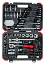 Gedore Red Socket set 1/4 + 1/2 92pcs R46003092