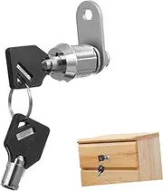 HOMSFOU Cabinet Lock Keyed Toolbox Lock for Security Durable Construction Versatile for Vending Machines and Compartment Storage