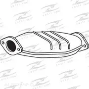 Redback Cat Conv Bolt On to suit Hyundai S Coupe/Turbo 1.5L 10/97-12/95 - C4207
