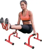 MIUDGIG Parallel Bar Station, Adjustable Height Dip Stand Station for Strength Training, Heavy Duty Steel Parallel Push Up Stand, Home Gym Fitness Workout Dip bar Station,Tricep Dips,Pull-Ups,Push-Ups