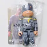 「AMBRAIZ」BE@RBRICK 45代 100% 庫柏力克熊 DC ADAM 黑亞當 英雄 公仔 單抽 隱藏 盲盒