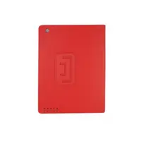 在飛比找i郵購優惠-L11平滑款new ipad(ipad3)保護皮套(紅)