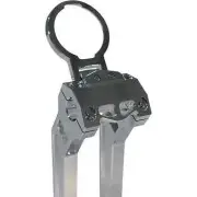 LA Choppers Raw Single Gauge Mount Harley Dyna Super Glide T-Sport 01-03
