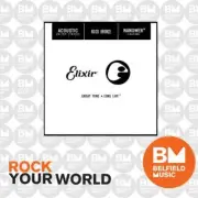 Elixir 15142 Acoustic Guitar Nanoweb 0.042 Single String - Brand New