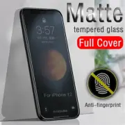 Matte Tempered Glass For iPhone 14 Pro Max 12 13 11 SE XR XS 7 Screen Protector