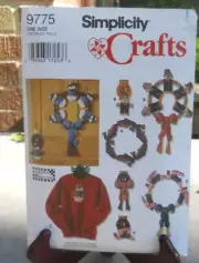 Simplicity #9775 Crafts Pattern Uncut/ff Seasonal Decorations.uncut/ff