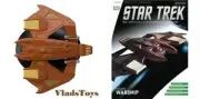 Eaglemoss Diecast Star Trek Vidiian Warship #103 with Magazine