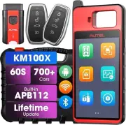 Autel Maxiim KM100 (X) Key Fob Programming Tool, 60S Key Generation, OBD IMMO Le