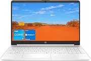 HP 15 Notebook Laptop, 15.6" HD Screen, Intel Core i3-1115G4 Processor, 16GB RAM, 1TB SSD, Webcam, Wi-Fi, HDMI, Windows 11 Home, White
