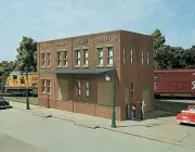 Design Preservation Models-Laube's Linen Mill - Kit - Woodland Scenics DPM Landm