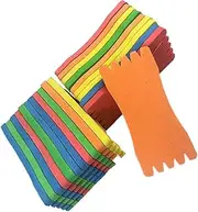 Professional Foam Sponge Wrapped Wire Fishing Winding Board Fishing Line Board Spool Line Accessories Rig Winders Random Color 10pcs S, Wire Winding