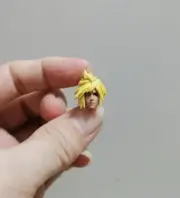 1/18 Scale Cloud Strife Head Sculpt Soldier Head for 3.75'' Action Figure