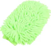 BUGUUYO Double-Sided Chenille Car Wash Mitt Scratch Auto Detailing Glove for Car Cleaning and Dusting