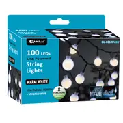 Sansai 100 LED Battery Powered String Lights (Warm White)