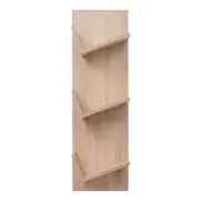 European Cabinetry Natural Oak London Display Shelf