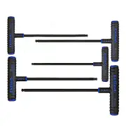 Metric 9" Long Ball Hex T-Key Wrench 4mm~10mm