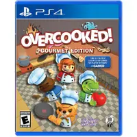 在飛比找PChome24h購物優惠-PS4《煮過頭 美食家版 OVERCOOKED GOURME