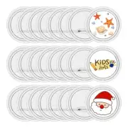 20 Pack Acrylic Buttons Pin Badge, 3 Inches Button Maker Blanks, Pin9113