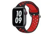 Apple Watch IWatch Band Silicone Strap Black & RED