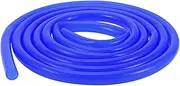 X AUTOHAUX 1 Pcs Silicone Vacuum Tubing Hose 10Ft 1/2" 12mm ID 2mm Thickness Automotive Vacuum Line High Temperature Blue 130PSI Max Pressure
