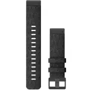 Garmin 010-12863-07 QuickFit 22 mm Heathered Black Nylon Replacement Watch Band