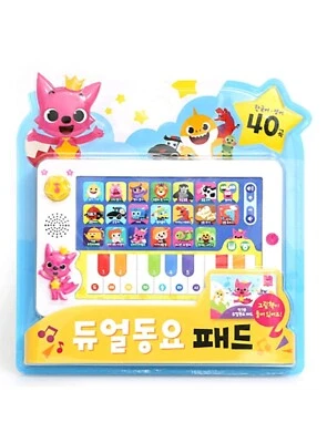 [Pinkfong] Dual Children's Song Sound Pad Nursery Rhymes (English/Korean) K-Toy