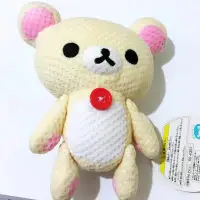 在飛比找Yahoo!奇摩拍賣優惠-SAN-X 日本進口懶懶熊輕鬆熊拉拉熊牛奶熊復古鈕扣可動造型