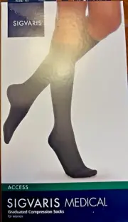 Sigvaris Access Compression Socks for women 30-40mmhg 973CSLW66 Crispa SL