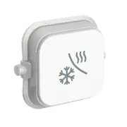 Clipsal Iconic 40ACR-VW - Air Conditioner Dolly Rocker - Vivid White - Single Buy