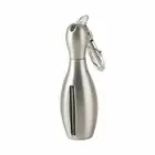 Keychain Flint Lighter Windproof Refillable Permanent Match Striker Bowling Tool