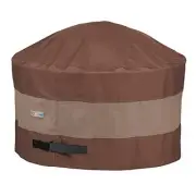 Duck Covers UFPR5024 Ultimate Waterproof Round Fire Pit Cover, 48"DIA x 24"H,