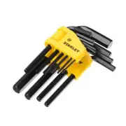 Stanley 0-69-253 Hexagonal Allen Key Set 1.5-10 mm 10 Pieces