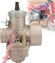 GZKJP Motorcycle Carburetor For Mikuni VM38 38mm VM38-9 VM Series Round Slide Carburetor 2 Stroke Carb 42-6025 13-5006