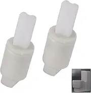 Toilet Seat Damper Set, 2-Pack Universal Soft Close Mechanism, Swivel Buffer for Bathroom Seat Repair (Counter clockwise)