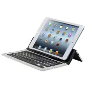 Aluminum Alloy Foldable Wireless bluetooth 3.0 Keyboard SILVER COLOR