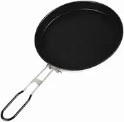Wildtrak Aluminium 30.5cm Non-Stick Frying Pan Camping Outdoor Cookware Black
