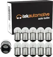 Tek Automotive 209 R5W 12V Bulb Side Light Bulb Tail Light Bulb 12V 5W Bulb BA15D Double Contact Car Bulbs - Box of 10