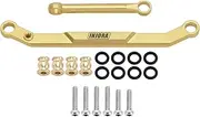 INJORA Brass Steering Left for FMS FCX24 Power Wagon Mud Racer 1/24 Upgrade Part