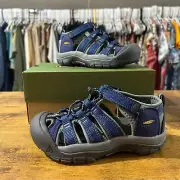 Keen Kids Newport H2 Sandals in Blue Depth NEW Size 12
