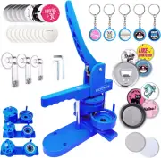 Button Maker Machine Multiple Sizes 25-32-58Mm - (500 Buttons,15 Bottle Openers,