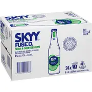 Fused by SKYY Vodka Soda & Squeezed Lime 330ml