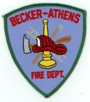 MISSISSIPPI MS BECKER ATHENS FIRE DEPARTMENT NICE SHOULDER PATCH POLICE SHERIFF