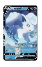 Vulpix v Pokemon Edition Credit Debit Card Skin Decal Sticker Small Chip