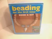 BEADING FOR THE FIRST TIME KIT & BOOK JEWELRY MAKING NEW ANN BENSON