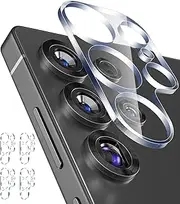 CloudValley [4 Pack] Camera Lens Protector for Samsung Galaxy S25 Ultra, 9H Tempered Glass Lens Cover, Anti-Scratch & Case Friendly [Not Affect Flash & Night Shot],Clear