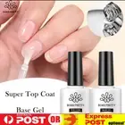 BORN PRETTY Pro UV Gel Nail Polish Top Coat,Base Coat,No Wipe Top Coat For Nails
